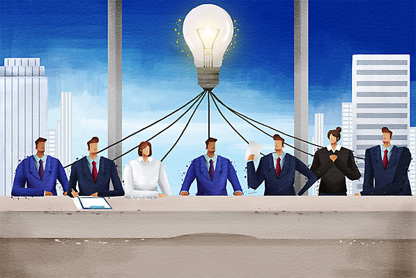 PSD 건축물 여자 남자 생각 일러스트 비즈니스 전구 창문 탁자 회의 협력 아이디어 함께함 사람 앉기 정장 빌딩 여러명 상반신 성인 건물 도움 직장인 비즈니스맨 비즈니스우먼 목표 계획 토론 비즈니스캐릭터 동료 성인만 국내일러스트 일러캐릭터 직업 캐릭터 옷 건축 가구 다수 컨셉 관계 모션 파일형식