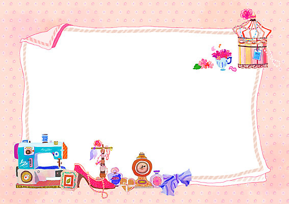 PSD 식물 배너 꽃 리본 화분 구두 시계 액자 백그라운드 일러스트 목걸이 장신구 안내 프레임 알림판 틀 사람없음 로맨틱 메모지 재봉틀 알림 향수 오브젝트 국내일러스트 신발 컨셉 사무용품 화장품 파일형식