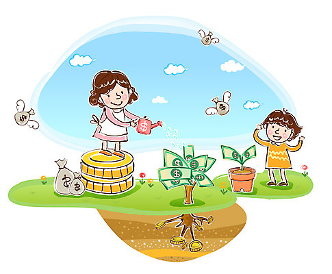 전신 여자 딸 화분 어린이 돈 일러스트 가족 서기 사람 소녀 성인 두명 금융 경제 동전 물뿌리개 아내 돈다발 원예 가정경제 돈나무 여자만 국내일러스트 AI파일 나무 가정 관계 모션 취미 재산 파일형식 벡터