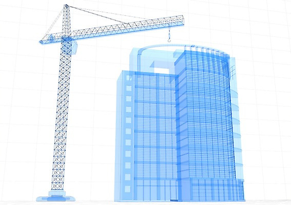 PSD 편집이미지 건축물 현대건축 건축 설계 빌딩 사람없음 건물 컴퓨터그래픽 그래픽 3D소스 3D 고층빌딩 설계도 중장비 입체 기중기 타워크레인 청사진 조감도 편집소스 편집3D 컨셉 건설업 산업장비 디지털합성 파일형식