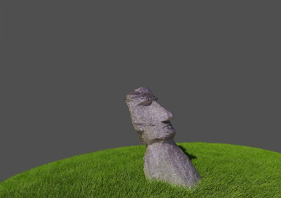 PSD 편집이미지 상징 조각 유적 유적지 경사 잔디 초원 사람없음 그래픽 조각상 3D소스 3D 남아메리카 입체 석상 돌조각 칠레 모아이 조각_조소 편집소스 편집3D 식물 전통 고건축 아메리카 조형물 돌_바위 디지털합성 이스터섬 조소 파일형식