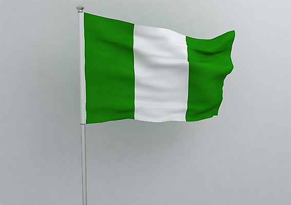 PSD 편집이미지 나라 상징 컬러 백그라운드 무늬 아프리카 사람없음 그래픽 초록색 3D소스 3D 줄무늬 흰색 깃발 국기 입체 깃대 삼색기 세로줄 나이지리아 나이지리아국기 편집소스 편집3D 선 디지털합성 파일형식 서아프리카