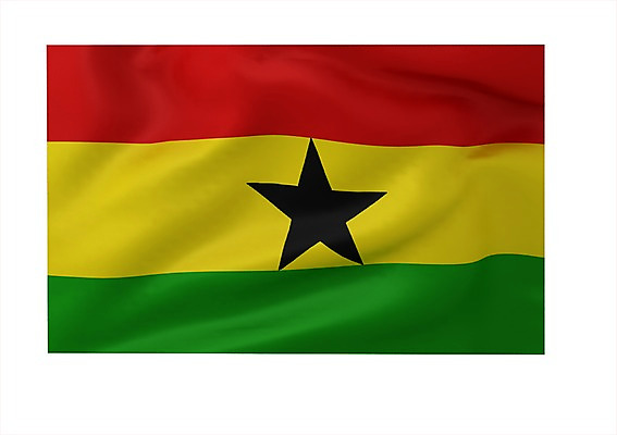 PSD 편집이미지 문양 나라 별 상징 컬러 백그라운드 무늬 아프리카 사람없음 그래픽 빨간색 초록색 노란색 3D소스 3D 줄무늬 깃발 국기 입체 삼색기 가나 가나국기 편집소스 편집3D 자연요소 디지털합성 파일형식 서아프리카