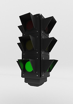 PSD 편집이미지 시설물 교통 교통시설 사람없음 그래픽 3D소스 3D 신호등 입체 교통신호 청신호 편집소스 편집3D 건축물 디지털합성 시설 파일형식