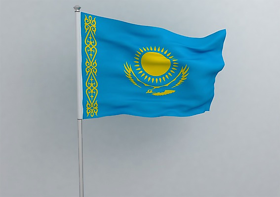 PSD 동물 편집이미지 문양 나라 아시아 상징 컬러 백그라운드 무늬 조류 사람없음 그래픽 파란색 태양 노란색 3D소스 3D 깃발 국기 입체 독수리 깃대 카자흐스탄 카자흐스탄국기 편집소스 편집3D 자연요소 디지털합성 파일형식