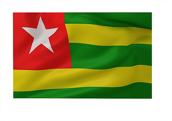 PSD 편집이미지 문양 나라 별 상징 백그라운드 무늬 아프리카 사람없음 그래픽 3D소스 3D 줄무늬 깃발 국기 입체 토고 토고국기 편집소스 편집3D 자연요소 디지털합성 파일형식 서아프리카