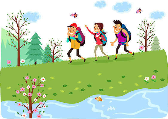 전신 나무 식물 동물 구름 라이프스타일 여자 남자 꽃 가방 일러스트 자연 조류 하늘 레저용품 레저 산 아웃도어 캠핑도구 어류 서기 들기 사람 초원 성인 취미 라이프 세명 물 등산 캠핑 풀 개울 즐거움 상쾌 등산가방 성인만 국내일러스트 AI파일 자연요소 잡화 감정 모션 생활 강 수중동물 트래킹 도구 생태계 파일형식 벡터