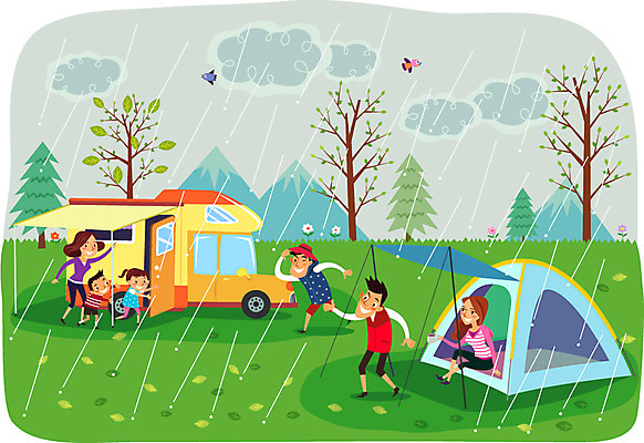 전신 나무 식물 동물 구름 라이프스타일 여자 남자 어린이 교통수단 일러스트 가족 자동차 자연 조류 하늘 레저용품 레저 날씨 산 아웃도어 텐트 캠핑도구 서기 사람 소녀 소년 초원 여러명 성인 취미 라이프 캠핑 풀 비 빗방울 즐거움 상쾌 캠핑카 국내일러스트 AI파일 자연요소 감정 육상교통 다수 교통 관계 모션 생활 도구 비_날씨 생태계 파일형식 벡터