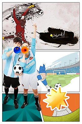 전신 PSD 서양인 외국인 백인 편집 편집이미지 커플 여자 남자 백그라운드 무늬 패턴 축구공 공 응원 서기 들기 사람 경기 성인 두명 운동 축구 확성기 운동장 응원용품 킥 축구장 만화 자르기 골대 응원복 과정 카툰스타일 성인만 이미지편집 옷 스포츠 컨셉 축구용품 스포츠시설 관계 모션 건강 인종 구기 공간 오브젝트 파일형식