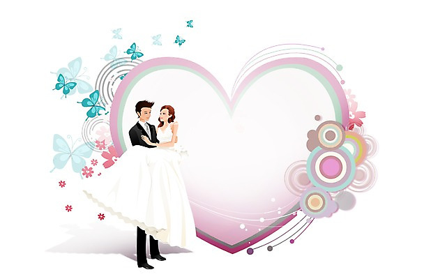 PSD 식물 동물 템플릿 배너 커플 응시 드레스 여자 남자 꽃 행복 신부 웨딩드레스 나비 곤충 액자 신랑 결혼 백그라운드 카드템플릿 안기 프레임 액자틀 사랑 틀 서기 웃음 사람 정장 턱시도 성인 두명 하트 원형 청첩장 성인만 이미지템플릿 카드프레임 모양 도형 시선 옷 감정 관계 모션 카드_감사 표정 이벤트 파일형식