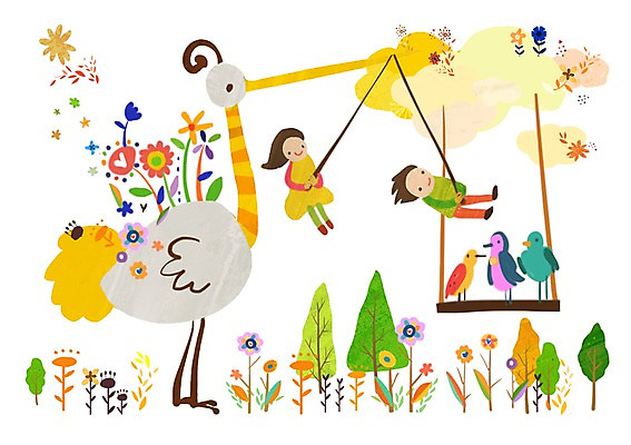 전신 PSD 나무 식물 구름 라이프스타일 여자 남자 꽃 어린이라이프 어린이 줄 일러스트 놀이 조류 함께함 종류 사람 소녀 소년 취미 두명 라이프 풀 즐거움 그네 타조 소통 어린이만 국내일러스트 자연요소 동물 감정 컨셉 생활 파일형식