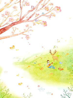 전신 PSD 나무 식물 동물 여자 어린이 악기 나비 곤충 백그라운드 연주 일러스트 자연 조류 사슴 한명 사람 앉기 풍경 소녀 잔디 기타 풀 다람쥐 자연백그라운드 여자만 여자한명만 어린이만 소녀만 소녀한명만 국내일러스트 1 음악 포유류 모션 현악기 설치류 생태계 파일형식