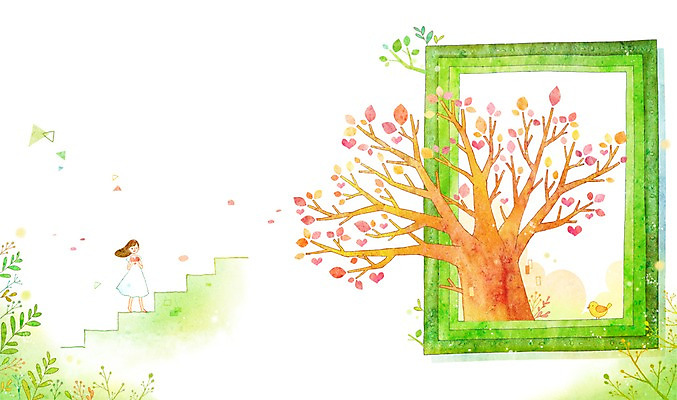 전신 PSD 나무 식물 여자 어린이 액자 백그라운드 일러스트 자연 한명 서기 사람 풍경 소녀 계단 풀 그림 자연백그라운드 기념사진 여자만 여자한명만 어린이만 소녀만 소녀한명만 국내일러스트 1 모션 생태계 파일형식