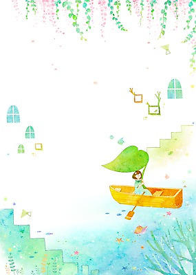 PSD 나무 식물 동물 여자 어린이 백그라운드 일러스트 창문 자연 나뭇잎 어류 한명 사람 앉기 풍경 소녀 상반신 계단 풀 나룻배 노 자연백그라운드 선박 여자만 여자한명만 어린이만 소녀만 소녀한명만 국내일러스트 1 수상교통 잎 배_교통 모션 수중동물 생태계 파일형식