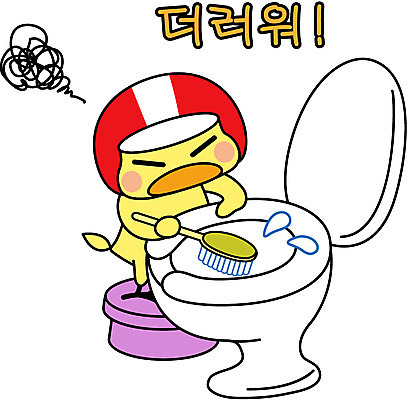 동물 캐릭터 모자 라이프스타일 동물캐릭터 스티커 의자 일러스트 사람없음 일상 라이프 생활 붓 헬멧 청소 새캐릭터 화장실 닭캐릭터 변기 비코와아리 병아리캐릭터 변기통 일러캐릭터 AI파일 잡화 가구 조류 병아리 닭 보호장비 파일형식 벡터