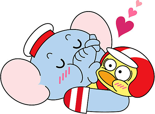 동물 캐릭터 모자 라이프스타일 동물캐릭터 스티커 일러스트 안기 키스 사람없음 일상 라이프 생활 놀람 하트 헬멧 스킨십 새캐릭터 닭캐릭터 비코와아리 병아리캐릭터 코끼리캐릭터 일러캐릭터 AI파일 모양 잡화 감정 모션 조류 코끼리 표정 병아리 닭 보호장비 애정표현 파일형식 벡터