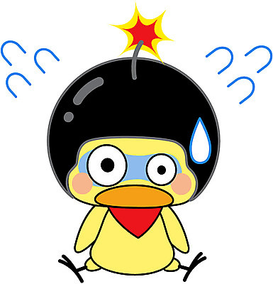 동물 캐릭터 모자 라이프스타일 동물캐릭터 스티커 일러스트 불꽃 표정 사람없음 일상 라이프 생활 헬멧 무서움 폭발 폭탄 새캐릭터 닭캐릭터 땀 비코와아리 병아리캐릭터 일러캐릭터 AI파일 잡화 감정 조류 불 병아리 닭 보호장비 폭발물 파일형식 벡터