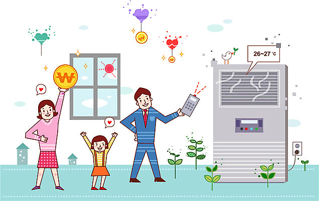 전신 식물 구름 건축물 여자 남자 딸 어린이 돈 일러스트 창문 가정 가족 주택 서기 들기 사람 소녀 성인 건물 세명 금융 경제 태양 새싹 동전 저축 절약 리모컨 에어컨 가정경제 온도 조절 금융의날 국내일러스트 AI파일 자연요소 건축 컨셉 관계 모션 가전제품 재산 파일형식 벡터 법정기념일