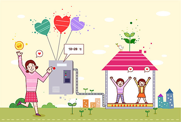 전신 식물 건축물 여자 남자 딸 아들 어린이 일러스트 가정 가족 주택 서기 사람 소녀 소년 성인 건물 세명 경제 새싹 저축 절약 가정경제 풍선 난방 온도 조절 보일러 금융의날 국내일러스트 AI파일 건축 컨셉 관계 모션 금융 파일형식 벡터 법정기념일