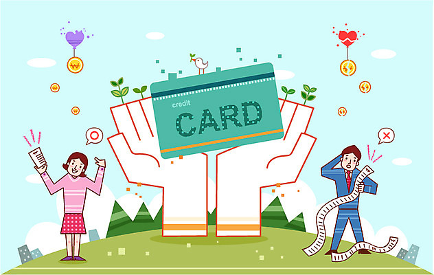 전신 식물 손 여자 남자 종이 돈 일러스트 가정 가족 서기 사람 성인 두명 신체부위 금융 경제 새싹 동전 저축 절약 신용카드 가정경제 영수증 과소비 성인만 금융의날 국내일러스트 AI파일 컨셉 관계 모션 재산 소비 파일형식 벡터 법정기념일