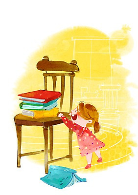 전신 PSD 라이프스타일 여자 행복 어린이라이프 의자 일러스트 한명 서기 사람 라이프 책 쌓기 아기 즐거움 여자만 여자한명만 아기만 여자아기만 여자아기한명만 국내일러스트 1 감정 어린이 가구 모션 생활 파일형식