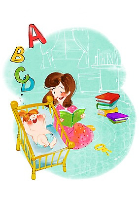 전신 PSD 라이프스타일 알파벳 영어 여자 행복 아들 일러스트 가족 엄마 들기 사람 앉기 성인 두명 라이프 책 쌓기 자녀 침대 아기 가족라이프 즐거움 동화책 여자만 국내일러스트 문자 감정 가구 관계 모션 생활 파일형식