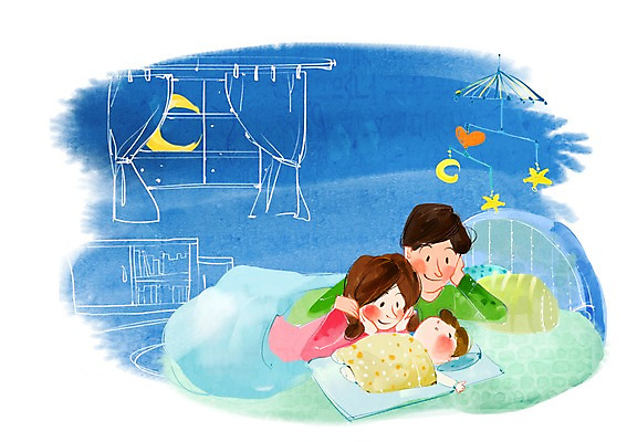 PSD 라이프스타일 여자 남자 행복 일러스트 창문 가족 베개 침구 엄마 사람 상반신 성인 라이프 세명 눕기 장난감 이불 달 자녀 침대 아기 잠 가족라이프 커튼 아빠 잠자리 초승달 즐거움 모빌 국내일러스트 자연요소 감정 가구 곤충 관계 모션 생활 아기용품 파일형식