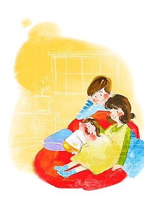 전신 PSD 라이프스타일 응시 여자 남자 행복 아들 쿠션 일러스트 가족 엄마 사람 앉기 성인 라이프 세명 소파 임산부 임신 자녀 아기 가족라이프 아빠 즐거움 국내일러스트 시선 감정 의자 관계 모션 생활 파일형식