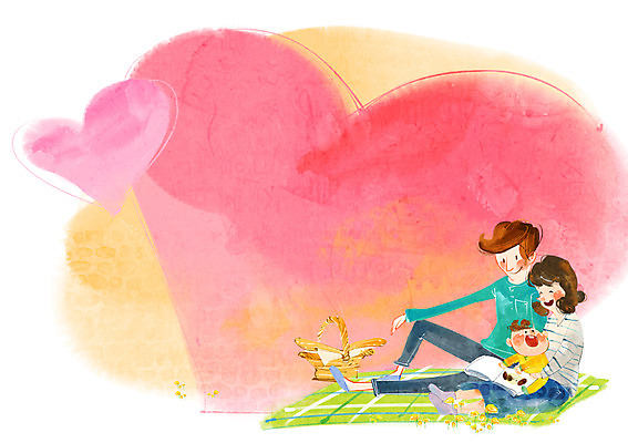 전신 PSD 라이프스타일 여자 남자 행복 아들 일러스트 가족 엄마 사람 앉기 성인 라이프 책 세명 소풍 바구니 자녀 하트 아기 가족라이프 아빠 즐거움 돗자리 국내일러스트 모양 감정 관계 모션 생활 야외활동 파일형식