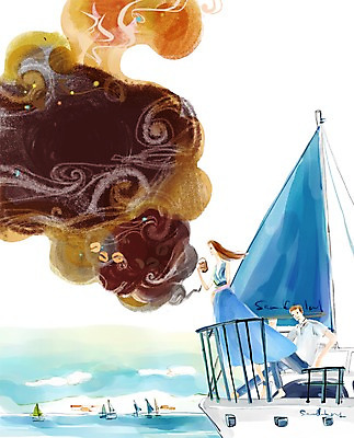 전신 PSD 라이프스타일 여자 남자 여유 커피 음료 바다 말풍선 요트 일러스트 티타임 휴식 서기 사람 앉기 성인 두명 라이프 컵 원두 보트 차 낟알 종이컵 성인만 국내일러스트 식기 감정 컨셉 배_교통 모션 생활 일회용 파일형식