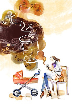 전신 PSD 라이프스타일 여자 여유 커피 음료 말풍선 벤치 의자 일러스트 티타임 휴식 한명 사람 앉기 성인 라이프 컵 원두 차 낟알 종이컵 유모차 여자만 여자한명만 성인여자만 성인만 국내일러스트 1 식기 감정 가구 컨셉 모션 생활 아기용품 일회용 파일형식