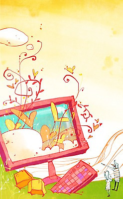 전신 PSD 구름 커플 여자 남자 일러스트 상상 하늘 상상일러스트 서기 사람 성인 두명 컴퓨터 판타지 스크린 모니터 꿈 하트 키보드 언론 소통 성인만 국내일러스트 자연요소 모양 컨셉 관계 모션 전자제품 파일형식