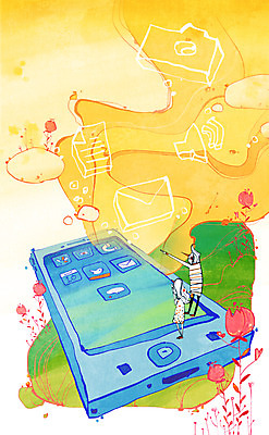 전신 PSD 구름 커플 여자 남자 일러스트 상상 하늘 상상일러스트 서기 사람 성인 두명 스마트폰 핸드폰 판타지 스피커 꿈 이메일 편지 전화기 문서 파일 언론 소통 성인만 국내일러스트 자연요소 음향기기 컨셉 관계 모션 전자제품 스마트기기 파일형식