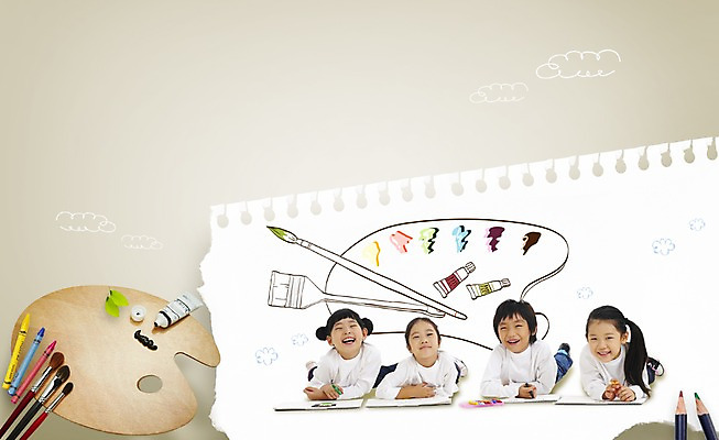 전신 PSD 편집 편집이미지 라이프스타일 여자 어린이교육 교육 남자 어린이라이프 종이 어린이 엎드리기 지도 색연필 웃음 사람 동양인 소녀 소년 여러명 물감 한국인 붓 팔레트 스케치북 그림 조기교육 어린이만 이미지편집 다수 모션 학용품 표정 인종 생활 미술도구 파일형식