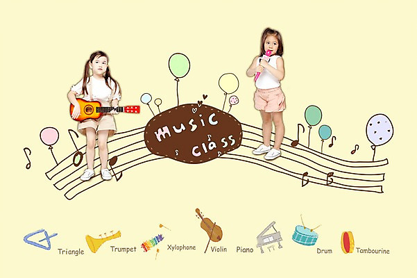 전신 PSD 서양인 외국인 백인 편집 편집이미지 라이프스타일 여자 어린이교육 교육 어린이라이프 어린이 악기 음악 지도 연주 음표 서기 사람 소녀 두명 기타 건반 피아노 나팔 바이올린 북 마이크 오선지 탬버린 조기교육 풍선 실로폰 여자만 어린이만 소녀만 이미지편집 기호 음향기기 모션 현악기 문화예술 타악기 인종 생활 건반악기 악보 오선 파일형식