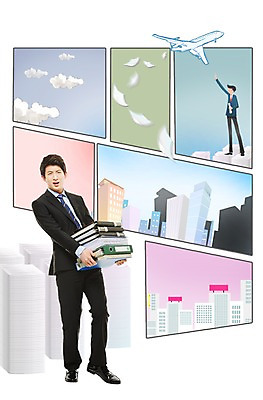 전신 PSD 구름 편집 편집이미지 남자 종이 백그라운드 비즈니스 하늘 스트레스 비행기 서기 들기 사람 동양인 빌딩 20대 성인 두명 건물 비즈니스라이프 손들기 쌓기 한국인 업무 직장인 비즈니스맨 작업실 만화 자르기 문서 업무과다 바인더 카툰스타일 남자만 성인남자만 청년만 청년남자만 성인만 이미지편집 자연요소 직업 라이프스타일 건축물 항공교통 모션 대중교통 인종 청년 사무용품 작업 파일형식