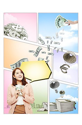 PSD 편집 편집이미지 손 여자 백그라운드 말풍선 지폐 돈 비즈니스 성공 한손 서기 미소 웃음 들기 사람 동양인 20대 성인 신체부위 세명 금융 경제 쌓기 달러 한국인 유로 기구 열기구 비즈니스맨 비즈니스우먼 화폐기호 만원 만화 자르기 단위 카툰스타일 청년만 성인만 이미지편집 기호 남자 컨셉 항공교통 모션 표정 인종 청년 직장인 재산 화폐 파일형식