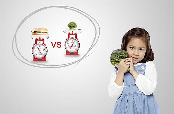 PSD 외국인 편집 편집이미지 라이프스타일 웰빙 여자 어린이 음식 다이어트 채소 패스트푸드 건강 식이요법 저울 한명 서기 들기 사람 소녀 상반신 앞모습 건강관리 햄버거 비교 브로콜리 웰빙라이프 다이어트음식 여자만 여자한명만 어린이만 소녀만 소녀한명만 이미지편집 1 뷰포인트 컨셉 모션 관리 인종 생활 인스턴트 파일형식