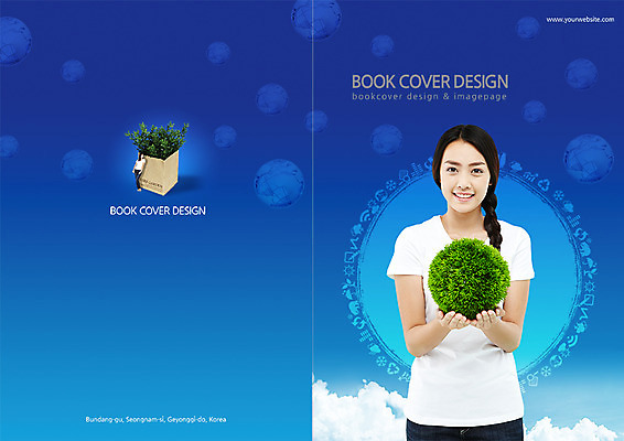 PSD 외국인 식물 템플릿 편집 문양 표지디자인 북디자인 출판디자인 여자 표지 화분 캠페인 컬러 백그라운드 북커버 미소 웃음 들기 사람 동양인 팜플렛 상반신 성인 두명 파란색 픽토그램 지구본 자연보호 그린캠페인 잔디공 여자만 성인여자만 성인만 이미지템플릿 공 모션 자연 표정 인종 보호 파일형식