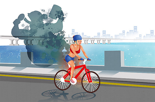 전신 PSD 우먼라이프 라이프스타일 건축물 여자 도로 길 몸매관리 다이어트 일러스트 건강 그림자 한명 사람 앉기 성인 건물 라이프 강 운동 건강관리 자전거 목표 몸매 비만 라이딩 가교 여자만 여자한명만 성인여자만 성인만 국내일러스트 1 건축 컨셉 교통시설 모션 관리 생활 바이크 파일형식