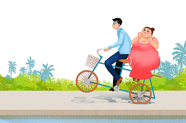 전신 PSD 나무 식물 우먼라이프 라이프스타일 커플 여자 남자 도로 몸매관리 다이어트 일러스트 건강 사람 앉기 성인 두명 라이프 야자수 건강관리 자전거 바퀴 풀 비교 목표 몸매 비만 2인용자전거 펑크 성인만 국내일러스트 길 컨셉 관계 교통시설 모션 관리 생활 바이크 파일형식