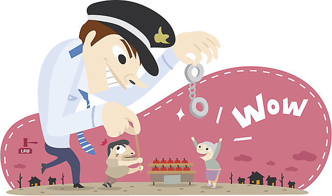 전신 나무 식물 구름 건축물 여자 노년 남자 할머니 무기 과일 일러스트 하늘 서기 사람 풍경 성인 건물 세명 전시 막대기 범죄 경찰 수갑 법 경찰복 공정 노점상 정의 깡패 노인만 성인만 국내일러스트 AI파일 자연요소 직업 건축 유니폼 모션 파일형식 벡터