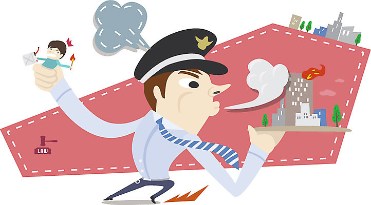 전신 나무 식물 건축물 남자 일러스트 불 바람 서기 사람 풍경 성인 두명 건물 잡기 범죄 경찰 화재 법 경찰복 공정 정의 기름통 방화 남자만 성인남자만 성인만 국내일러스트 AI파일 자연요소 직업 건축 유니폼 모션 날씨 통 사건 파일형식 벡터