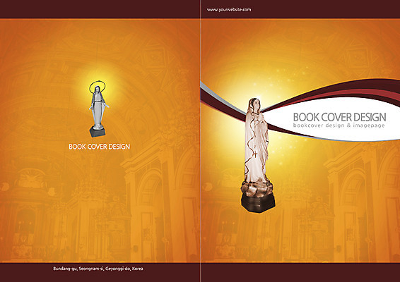PSD 템플릿 편집 표지디자인 북디자인 출판디자인 표지 기독교 종교 백그라운드 북커버 팜플렛 사람없음 조각상 성당 천주교 마리아 성모마리아상 성모상 이미지템플릿 종교건축 조형물 파일형식