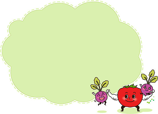 모양 캐릭터 음식 백그라운드 말풍선 토마토 채소 일러스트 프레임 건강 틀 사람없음 운동 귀여움 알림 음식캐릭터 콜라비 일러캐릭터 AI파일 컨셉 파일형식 벡터