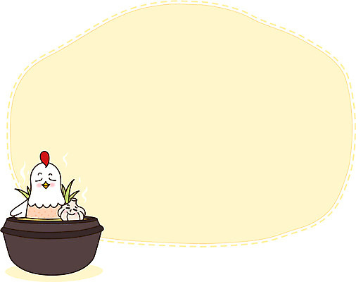 동물 캐릭터 배너 음식 백그라운드 말풍선 채소 일러스트 여름음식 안내 프레임 마늘 틀 사람없음 귀여움 공백 메모지 닭 냄비 알림 뚝배기 탕 삼계탕 백숙 제철음식 일러캐릭터 AI파일 컨셉 조류 사무용품 솥 보양식 제철 파일형식 벡터 여름_계절