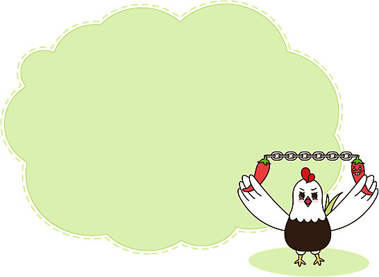 동물 캐릭터 배너 음식 백그라운드 말풍선 채소 일러스트 고추 안내 프레임 틀 사람없음 귀여움 공백 메모지 닭 알림 쌍절곤 일러캐릭터 AI파일 컨셉 조류 사무용품 파일형식 벡터