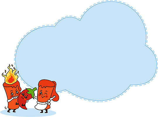 캐릭터 배너 음식 백그라운드 말풍선 일러스트 고추 불 안내 떡 프레임 틀 사람없음 귀여움 앞치마 공백 메모지 떡볶이 알림 일러캐릭터 AI파일 자연요소 컨셉 채소 사무용품 분식 파일형식 벡터