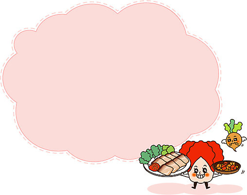 캐릭터 그릇 배너 음식 백그라운드 말풍선 채소 일러스트 김치 안내 프레임 육류 틀 들기 사람없음 귀여움 공백 메모지 무 깍두기 알림 보쌈 일러캐릭터 AI파일 식기 한식 컨셉 식재료 모션 뿌리채소 사무용품 파일형식 벡터