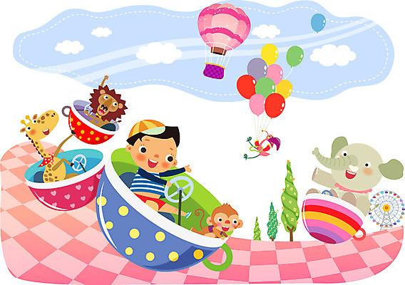 전신 나무 식물 동물 구름 남자 어린이 일러스트 포유류 조류 하늘 코끼리 함께함 한명 사람 앉기 소년 놀이공원 머그컵 기구 도구 열기구 원숭이 놀이기구 사자 기린 즐거움 어린이세상 대관람차 풍선 소통 천진난만 남자만 남자한명만 어린이만 소년만 소년한명만 국내일러스트 AI파일 자연요소 1 감정 컨셉 항공교통 모션 컵 테마파크 파일형식 벡터